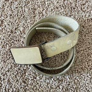 Armani Exchange genuine leather belt size 32